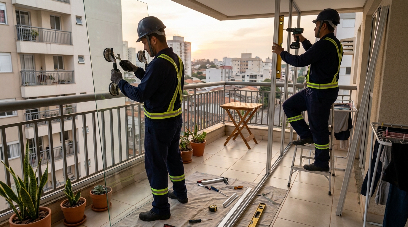 Divisórias em Vidro em Vitória da Conquista‑BA