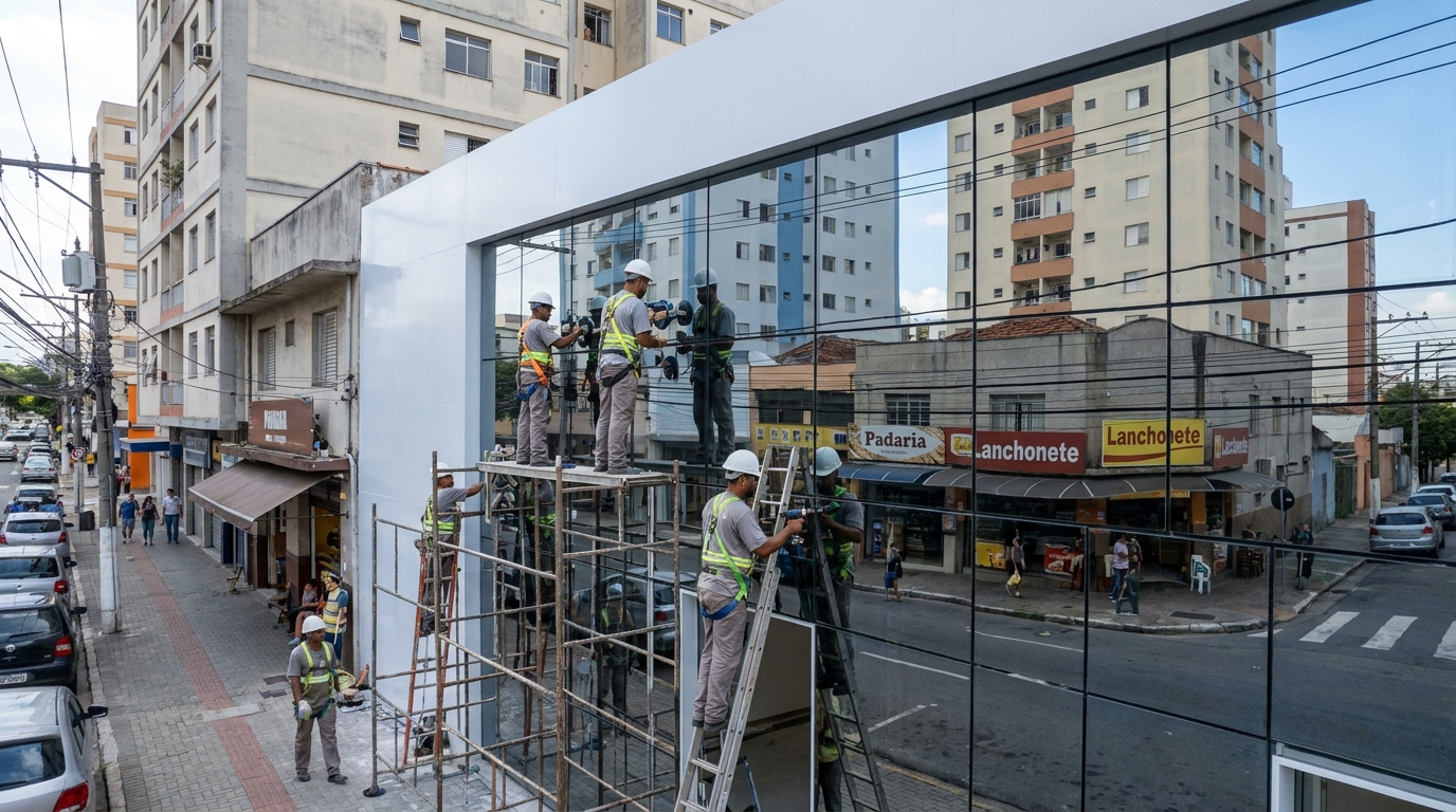 Fechamentos em Vidro em Vitória da Conquista‑BA