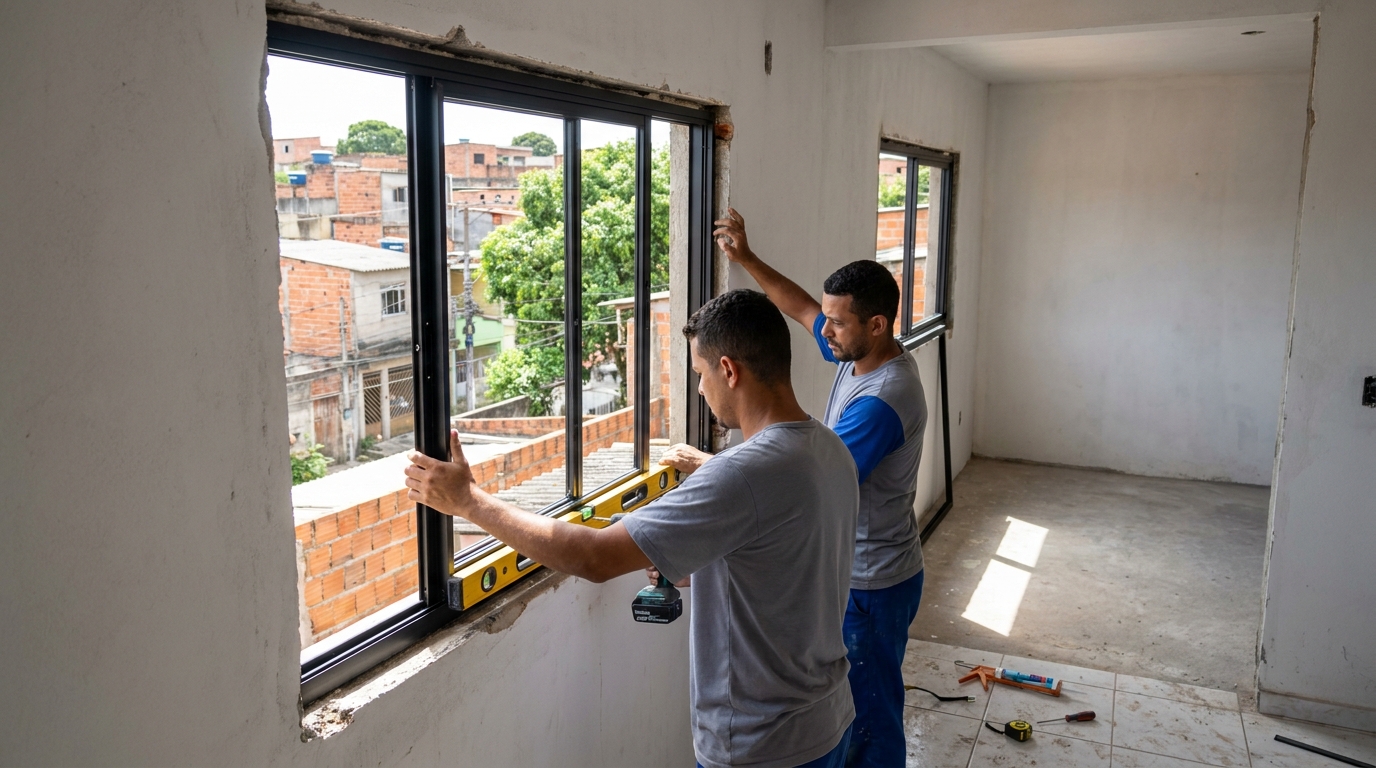 Produção de Portas e Janelas em Vitória da Conquista‑BA