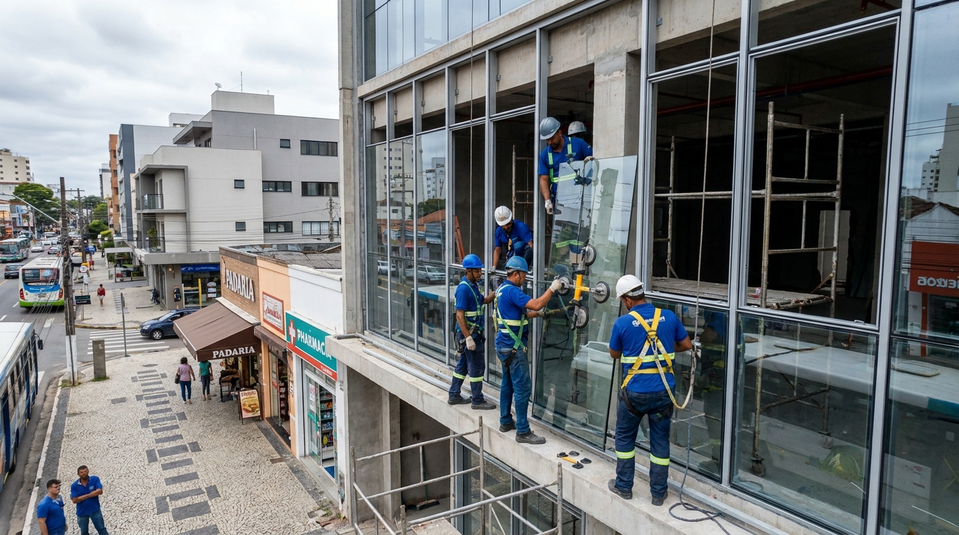 Fachada de Vidro em Vitória da Conquista‑BA